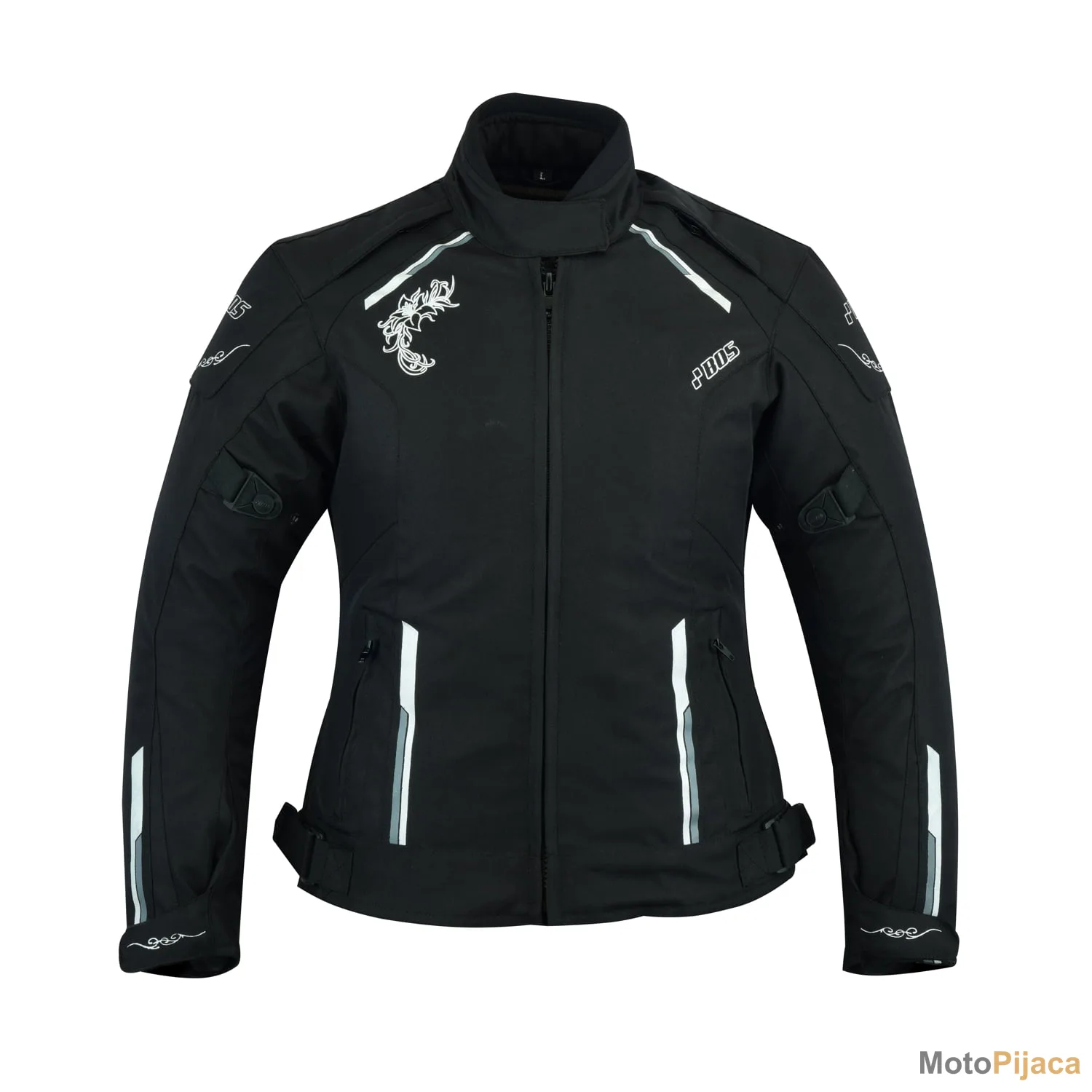 BOS MOTO JAKNA ZENSKA 8795 CRNA - DD MOTO