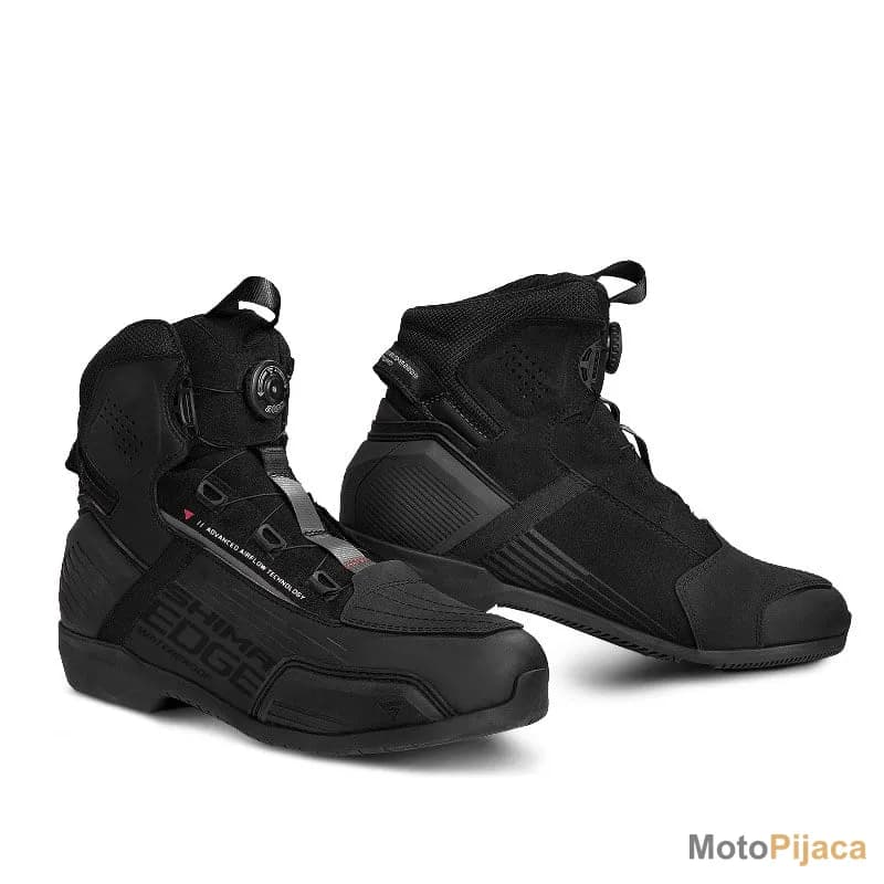 SHIMA MOTO PATIKE EDGE WP VODOOTPORNE CRNE - DD MOTO
