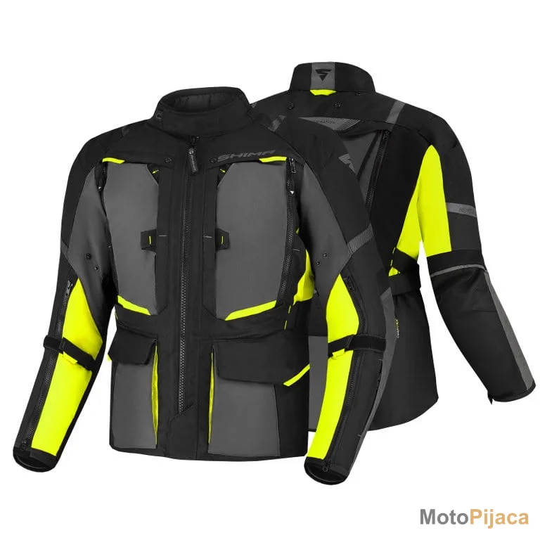 SHIMA MOTO JAKNA HERO 2.0 FLUO - DD MOTO