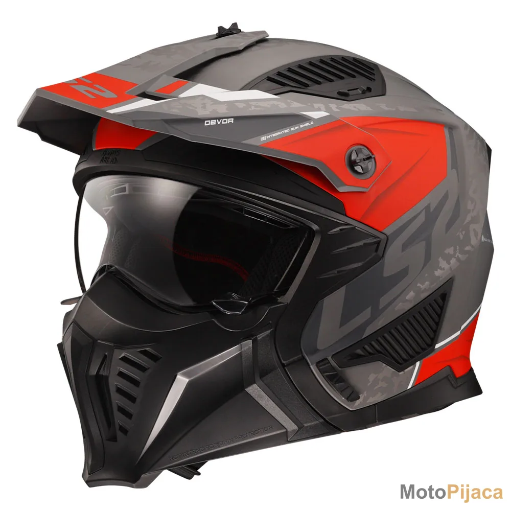 LS2 KACIGA JET OF606 DRIFTER DEVOR SREBRNO TITANIUM - DD MOTO