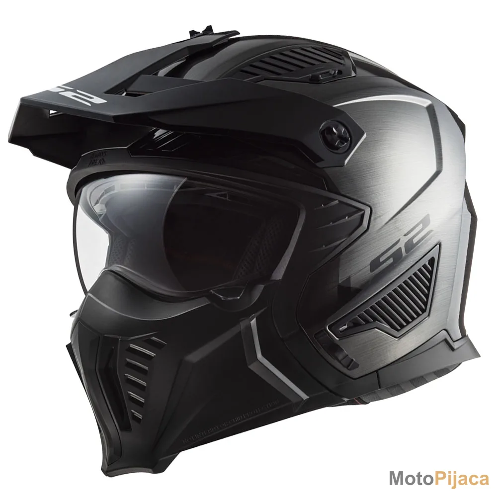LS2 KACIGA JET OF606 DRIFTER JEANS TITANIUM - DD MOTO