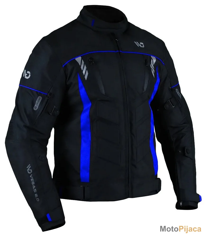 BOS MOTO JAKNA VEGAS PLAVA - DD MOTO