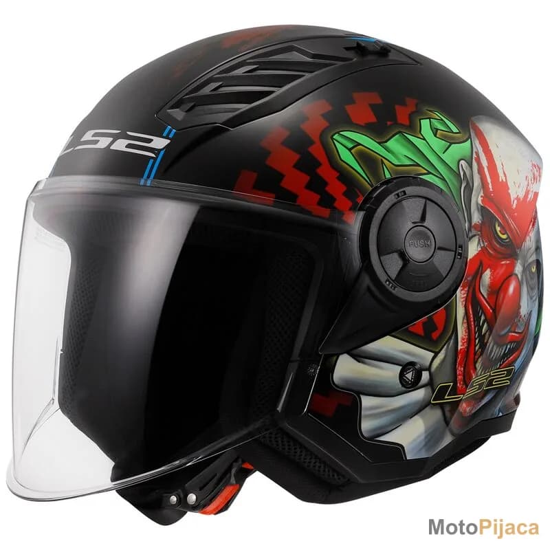 LS2 KACIGA JET OF616 AIRFLOW II HAPPY DREAMS - DD MOTO