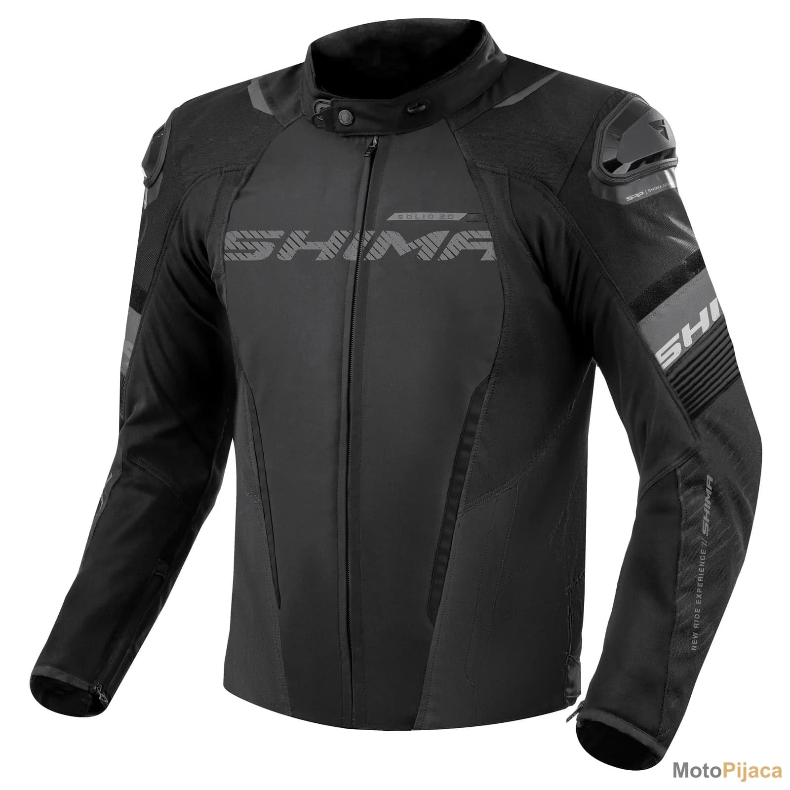 SHIMA MOTO JAKNA SOLID 2.0 CRNA - DD MOTO