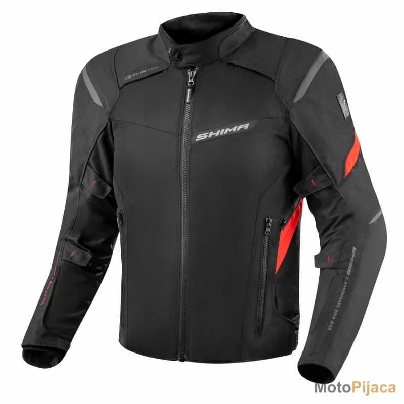SHIMA MOTO JAKNA RUSH 2.0 CRVENA - DD MOTO