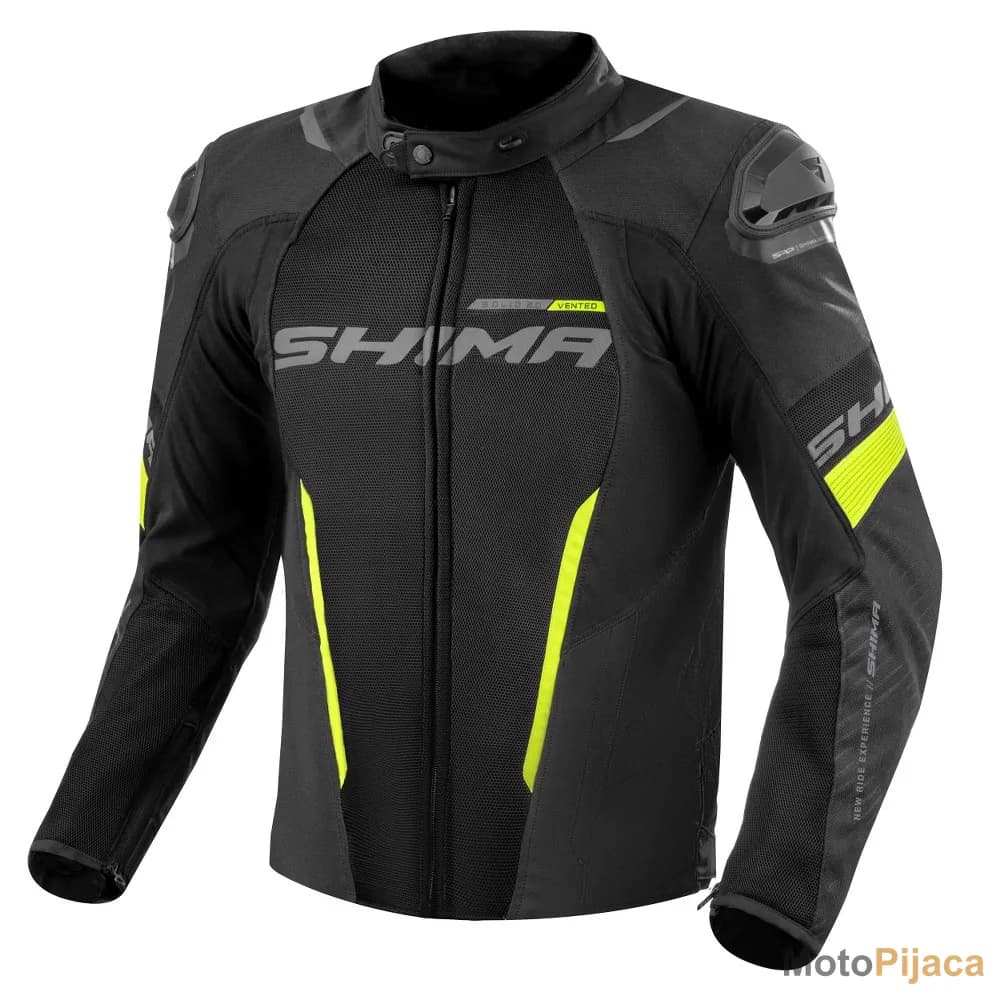 SHIMA MOTO JAKNA SOLID 2.0 VENT FLUO - DD MOTO