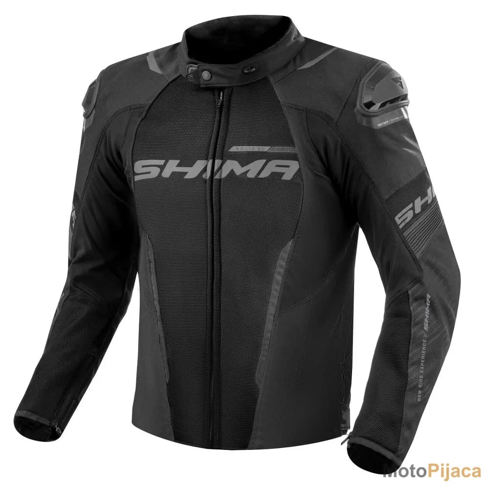 SHIMA MOTO JAKNA SOLID 2.0 VENT CRNA - DD MOTO