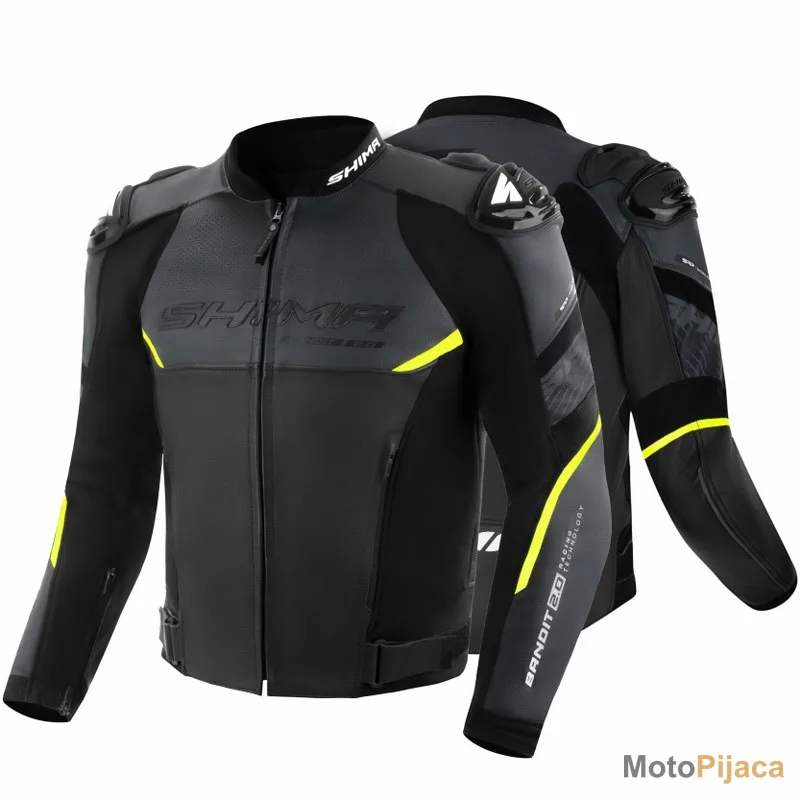 SHIMA KOZNA MOTO JAKNA BANDIT 2.0 FLUO - DD MOTO