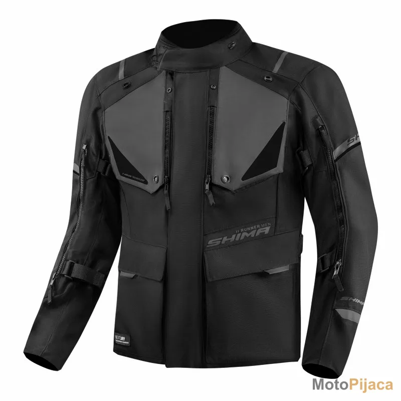 SHIMA MOTO JAKNA RUNNER CRNA - DD MOTO