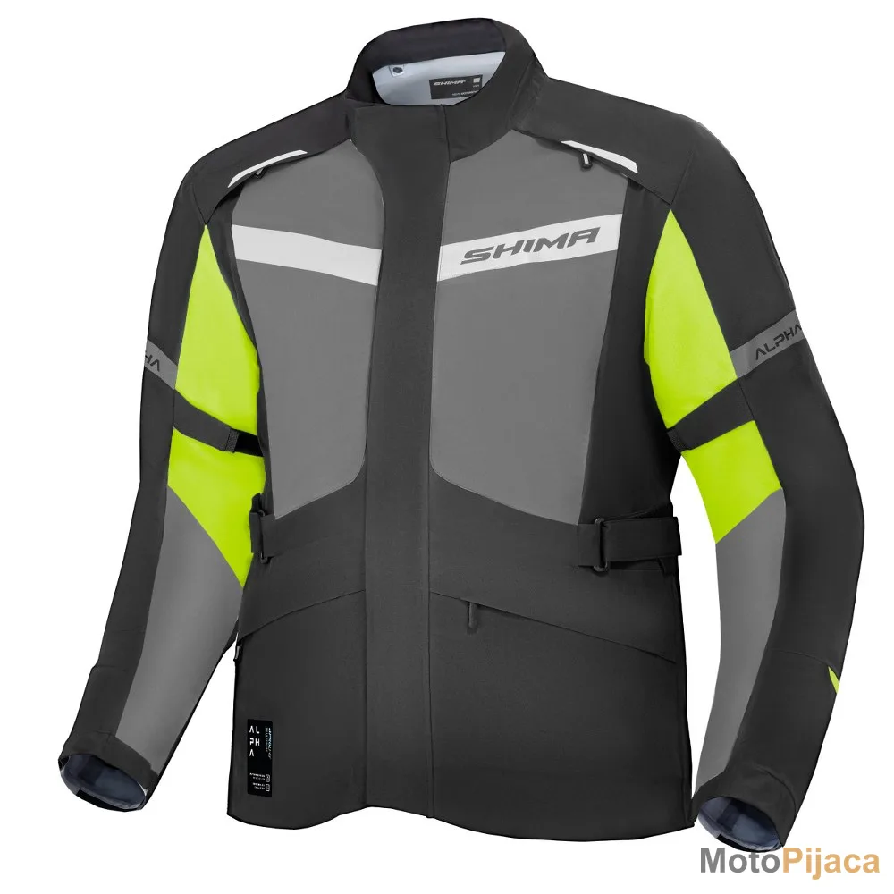SHIMA MOTO JAKNA ALPHA FLUO - DD MOTO