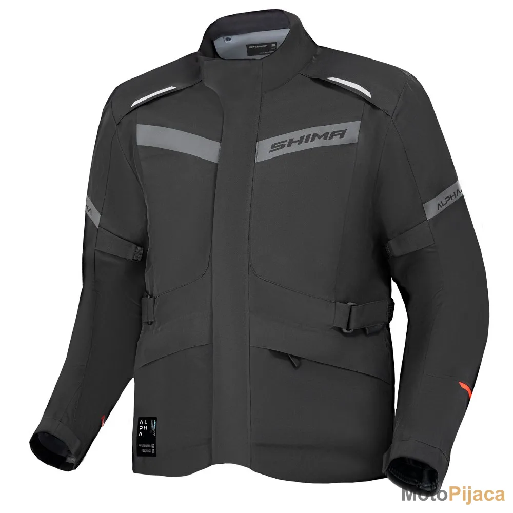 SHIMA MOTO JAKNA ALPHA CRNA - DD MOTO