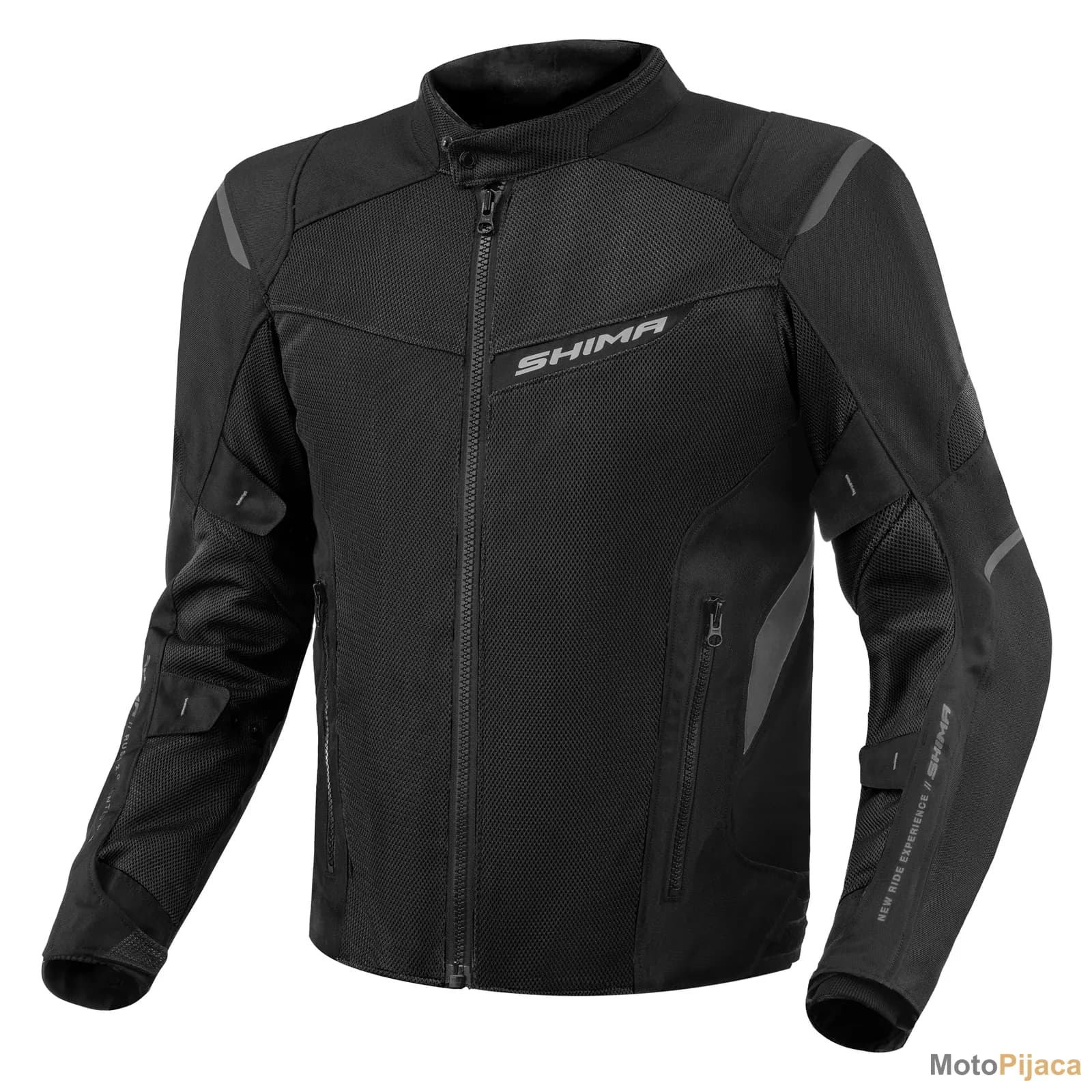 SHIMA MOTO JAKNA RUSH 2.0 VENT CRNA - DD MOTO
