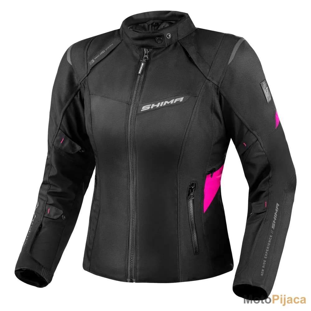 SHIMA MOTO JAKNA RUSH 2.0 ZENSKA PINK - DD MOTO