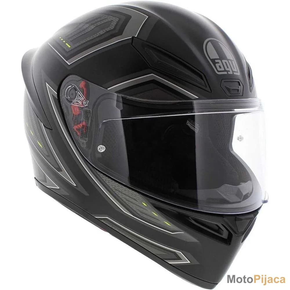 AGV K1 S KACIGA SLING MAT CRNO SIVA - DD MOTO