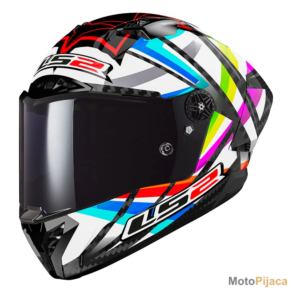 LS2 KACIGA FF805 GP AERO THUNDER CARBON FLASH - DD MOTO