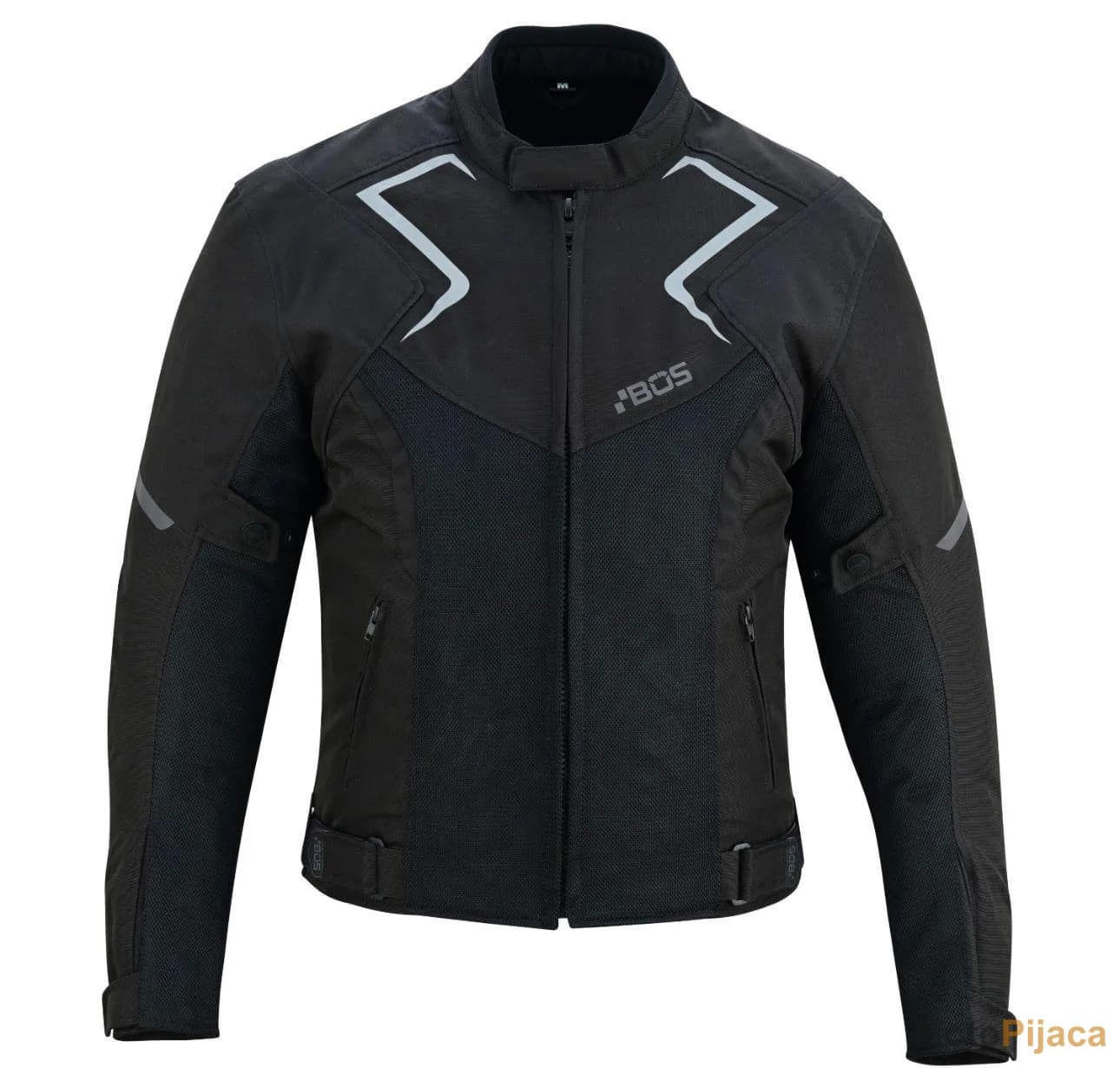 BOS MOTO JAKNA LETNJA ADELAIDE 1174 CRNA - DD MOTO