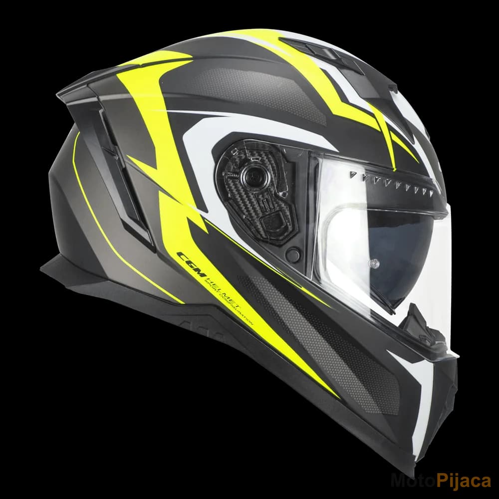 CGM KACIGA 311G BLAST SPORT ALV-19 CRNO ZUTA - DD MOTO