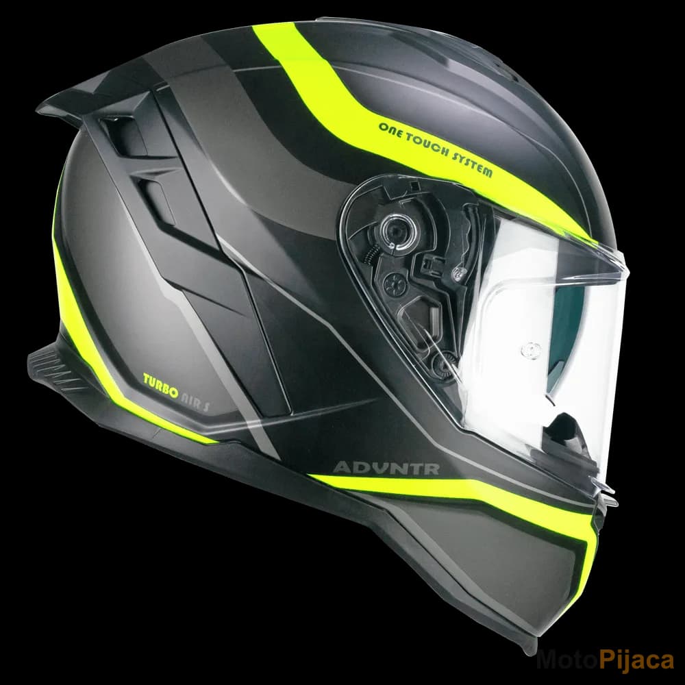 CGM KACIGA 363X SHOT RUN ALV-19 CRNO ZUTA - DD MOTO