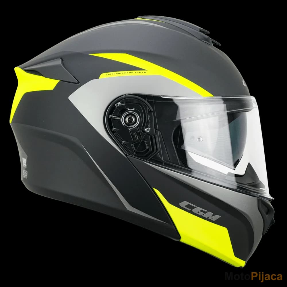 CGM KACIGA 568G BER DRESDA ALV-19 CRNO ZUTA - DD MOTO