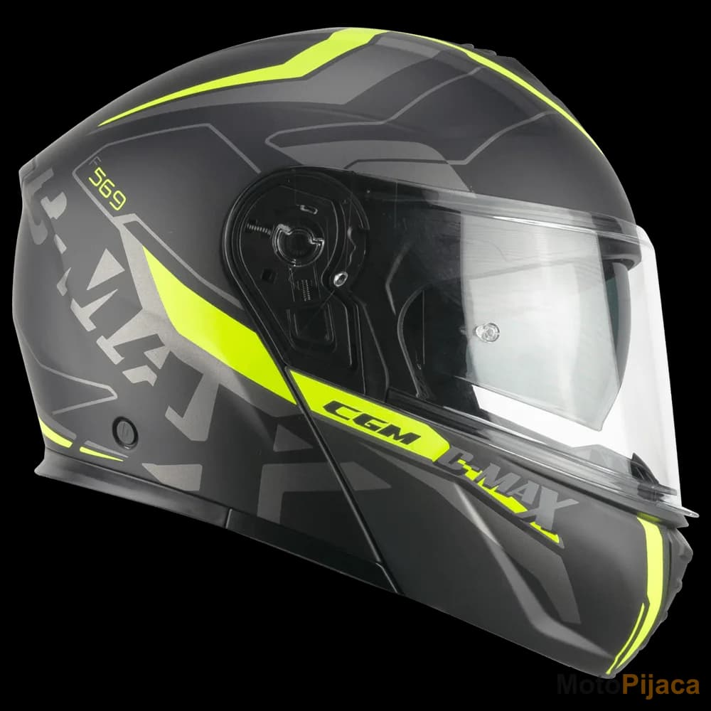 CGM KACIGA 569G C-MAX CITY ALV-19 CRNO ZUTA - DD MOTO