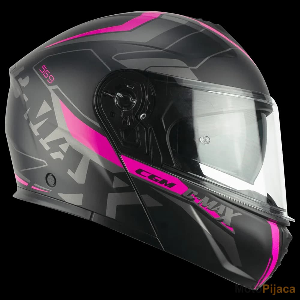 CGM KACIGA 569G C-MAX CITY ALV-20 CRNO ROZA - DD MOTO