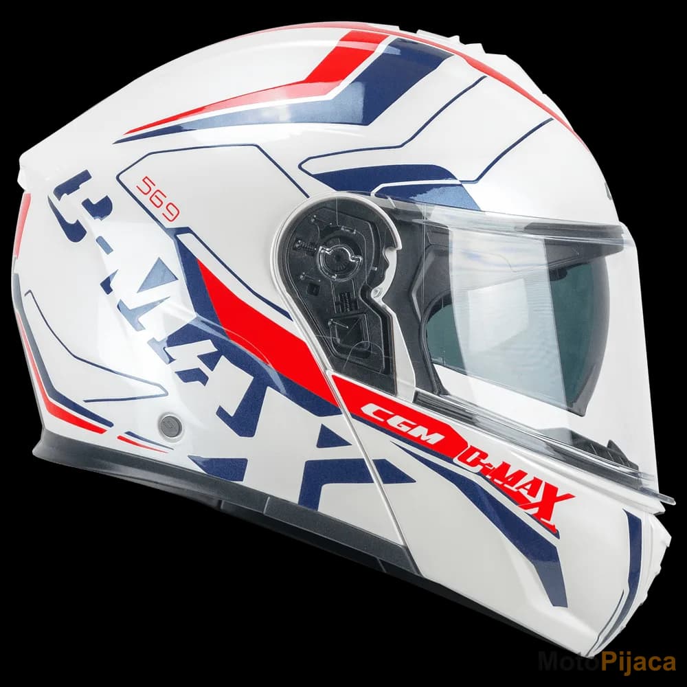 CGM KACIGA 569G C-MAX CITY ALV-79 CRVENO PLAVO BELA - DD MOTO