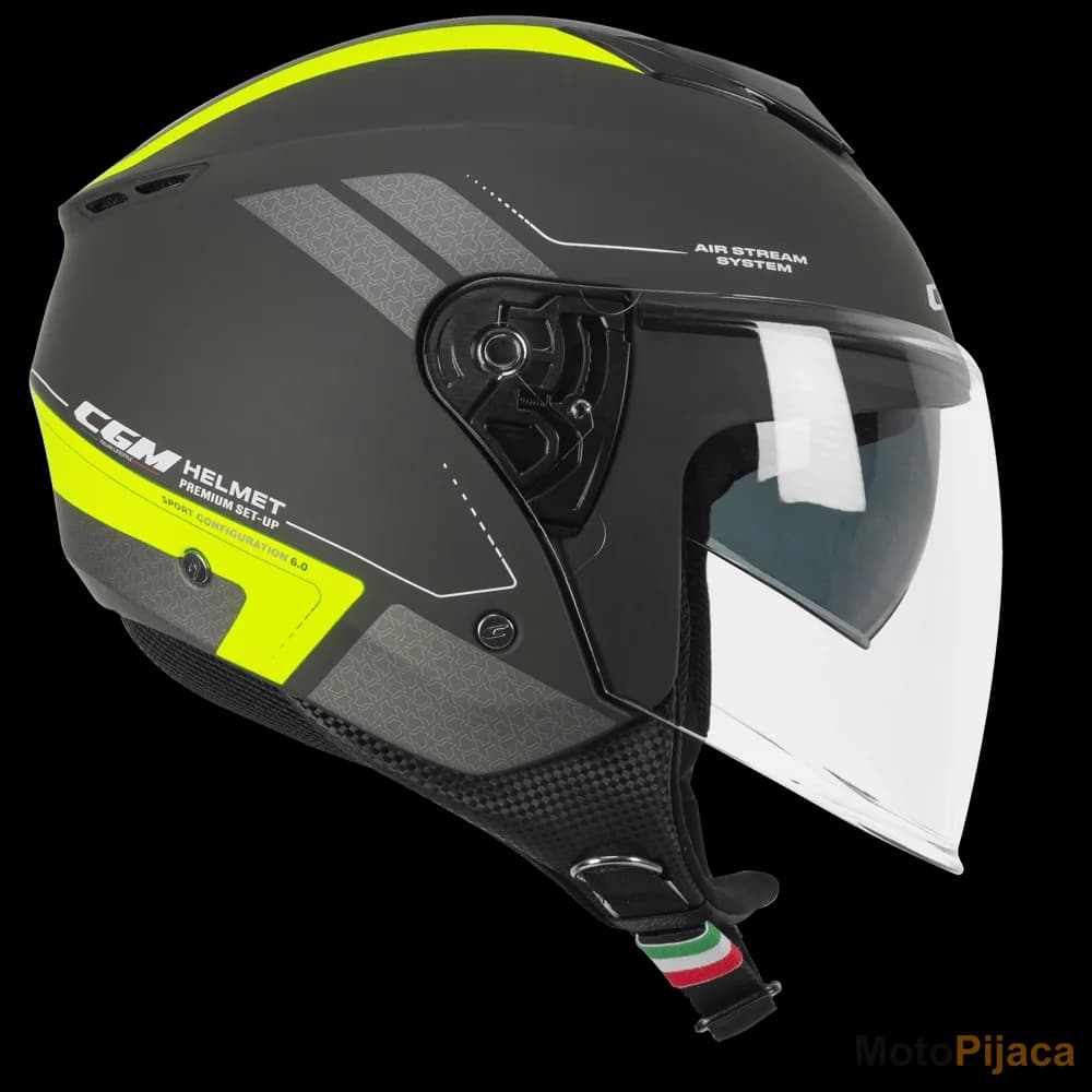 CGM KACIGA 126G IPER CITY ALV-19 CRNO ZUTA - DD MOTO