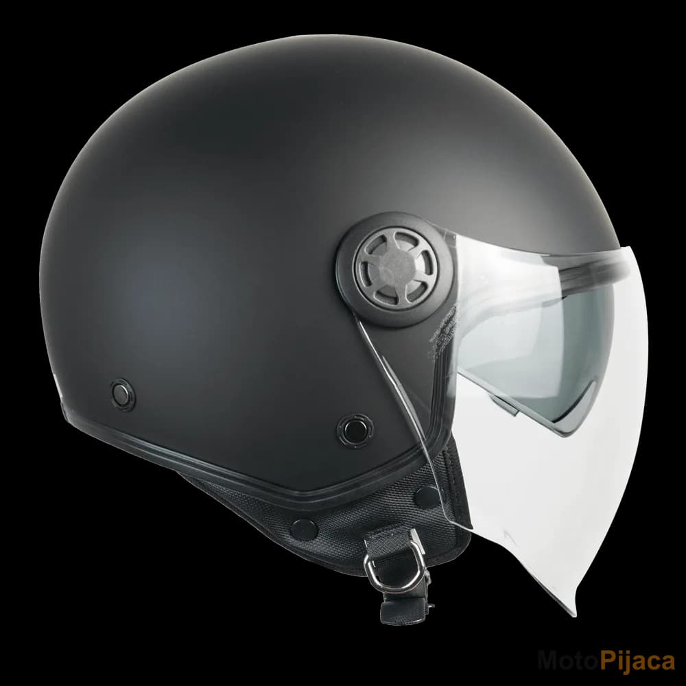 SKA-P KACIGA 1SHA ZEN ALV-01 MAT CRNA - DD MOTO