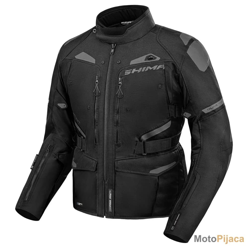 SHIMA MOTO JAKNA DUNE CRNA - DD MOTO