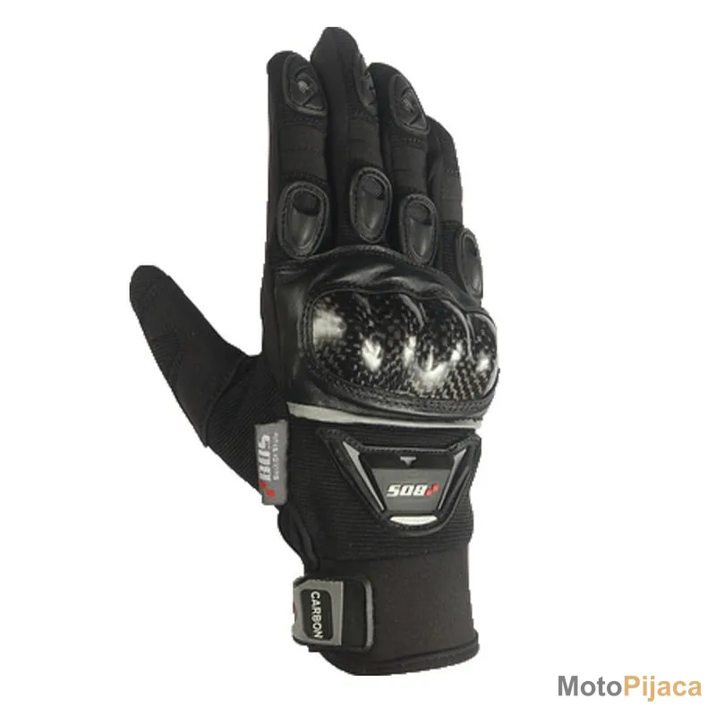 BOS MOTO RUKAVICE 6004 GMC 14 CRNE - DD MOTO