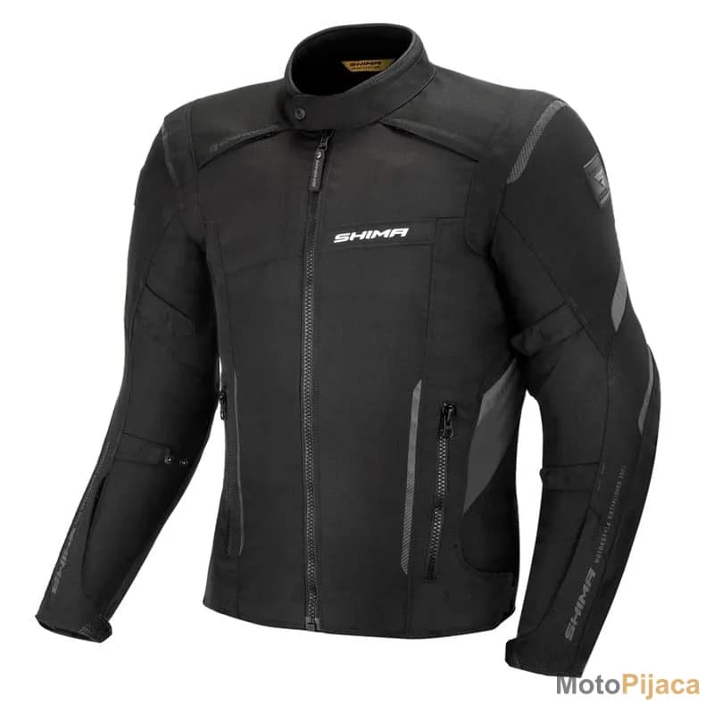 SHIMA MOTO JAKNA RUSH CRNA - DD MOTO