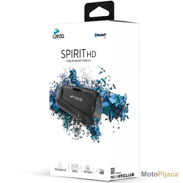 CARDO SPIRIT HD SINGLE MOTO KOMUNIKACIJA - DD MOTO