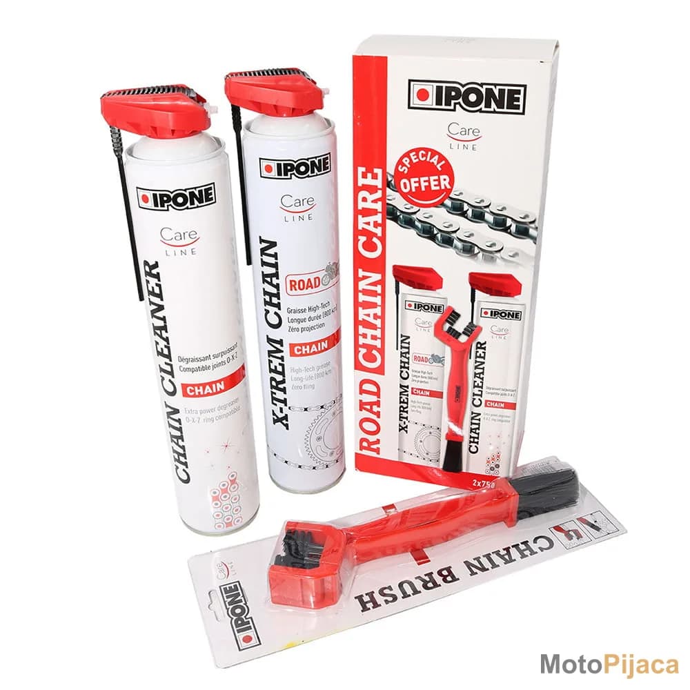 IPONE ROAD CHAIN CARE SET ZA ODRZAVANJE LANCA - DD MOTO