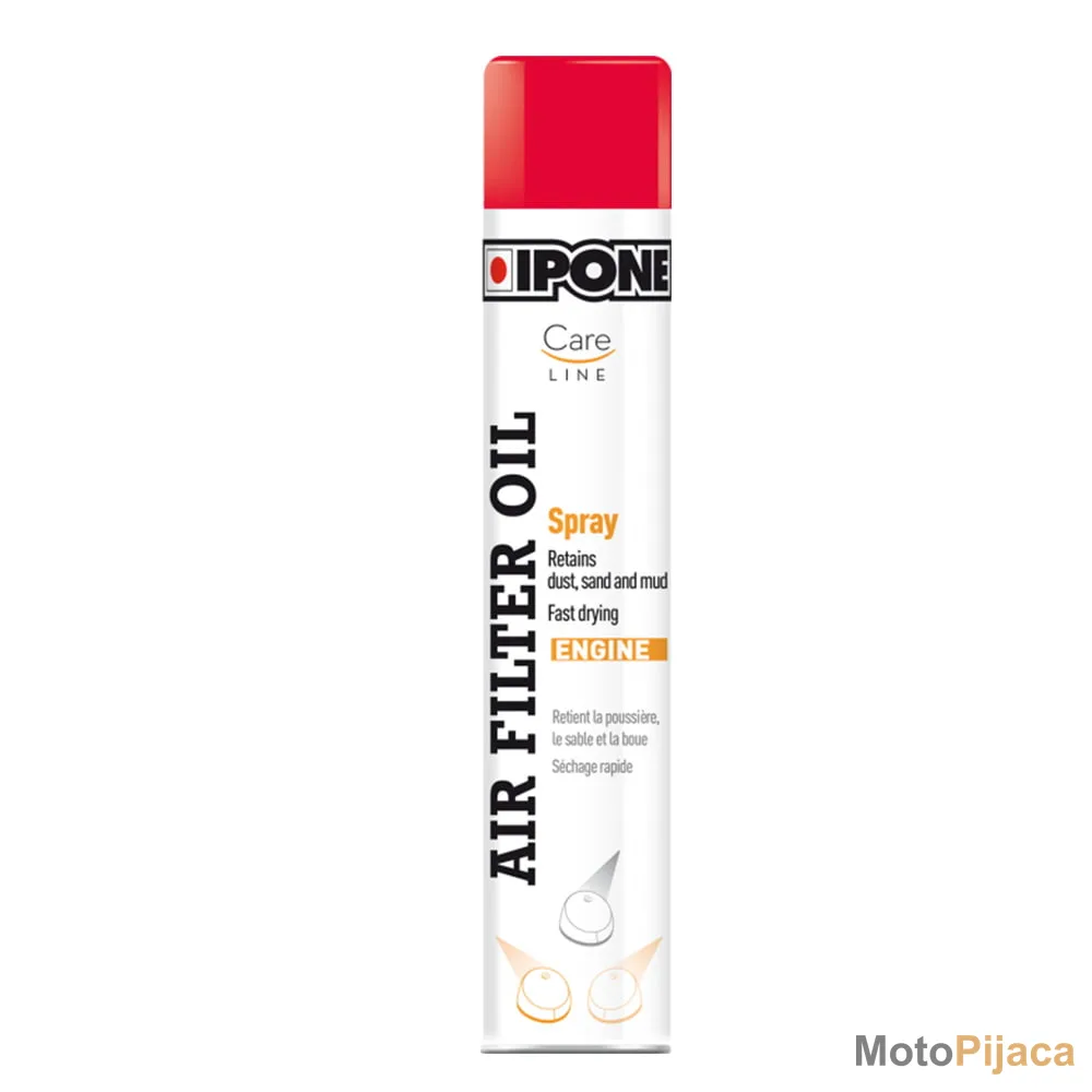 IPONE AIR FILTER OIL SPREJ ZA PODMAZIVANJE SUNDJERASTIH FILTERA 750ML - DD MOTO