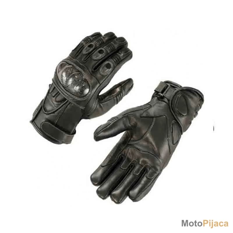 BOS MOTO RUKAVICE 6011 CRNE - DD MOTO