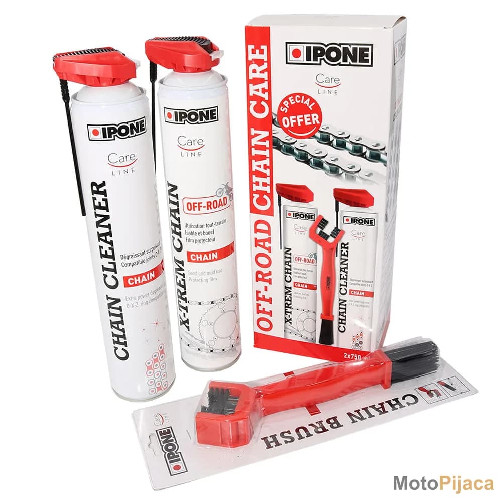 IPONE OFF ROAD CHAIN CARE SET ZA ODRZAVANJE LANCA - DD MOTO