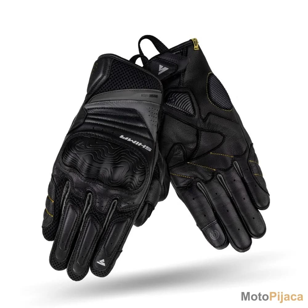 SHIMA MOTO RUKAVICE RUSH MUSKE CRNE - DD MOTO