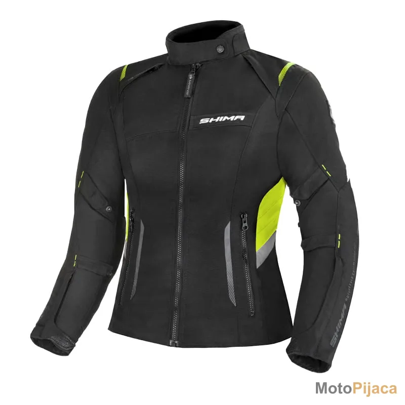SHIMA MOTO JAKNA RUSH ZENSKA FLUO - DD MOTO