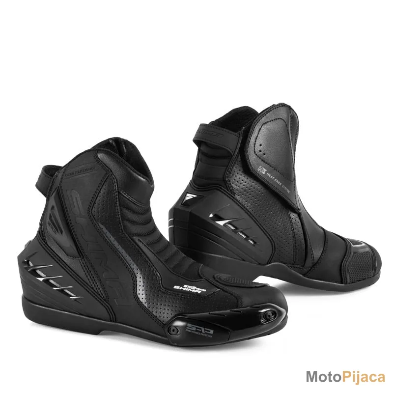 SHIMA KOZNE MOTO PATIKE SX-6 CRNE - DD MOTO