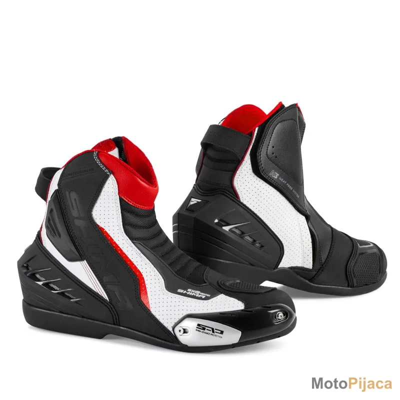 SHIMA KOZNE MOTO PATIKE SX-6 BELE - DD MOTO