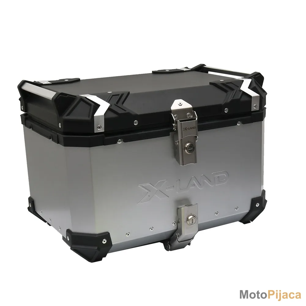 X-LAND KOFER ALU NIKLOVANI 55L - DD MOTO