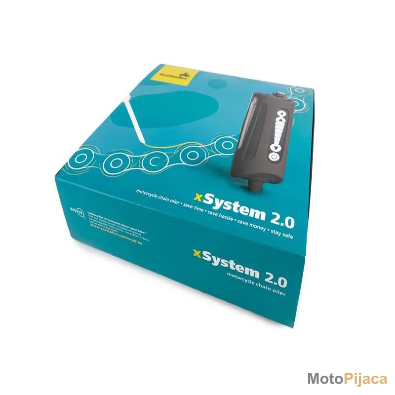 SCOTTOILER SO-8020-20 XSYSTEM 2.0 HI TEMP CRVENI - DD MOTO