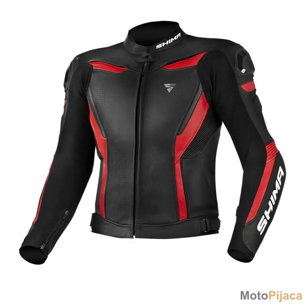 SHIMA KOZNA MOTO JAKNA CHASE CRVENA - DD MOTO