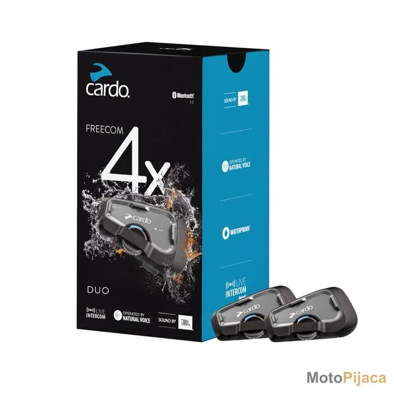 CARDO FREECOM 4X DUO JBL INTERCOM MOTO KOMUNIKACIJA - DD MOTO