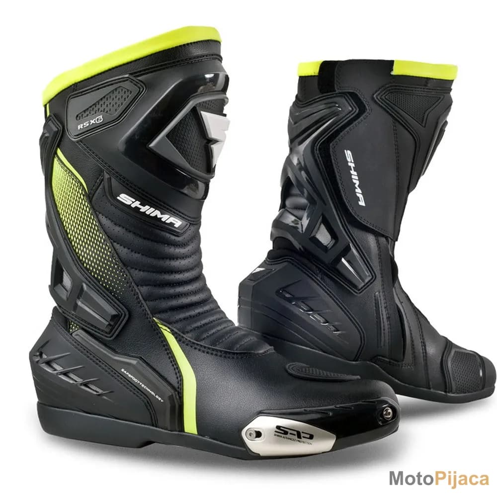 SHIMA KOZNE MOTO CIZME RSX-6 FLUO - DD MOTO