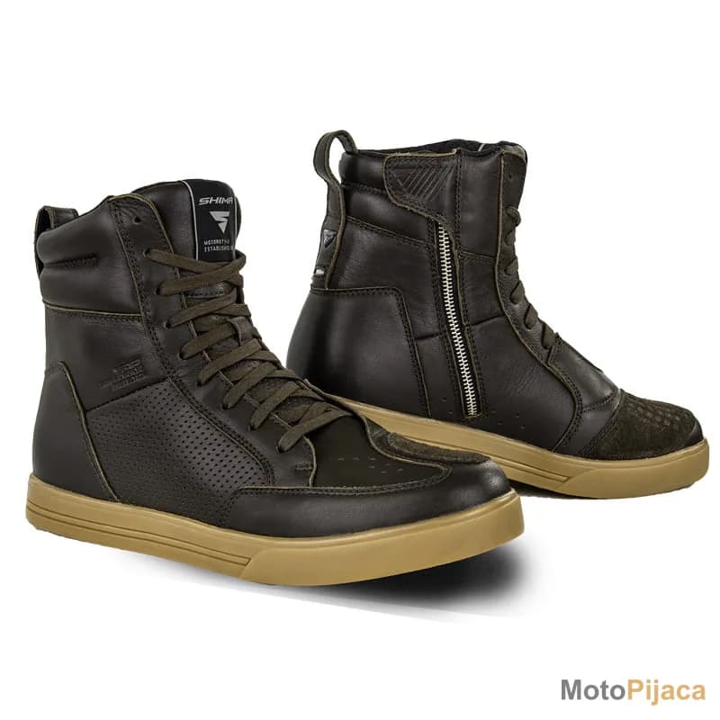 BLAKE KOZNE MOTO PATIKE MUSKE BRAON - DD MOTO