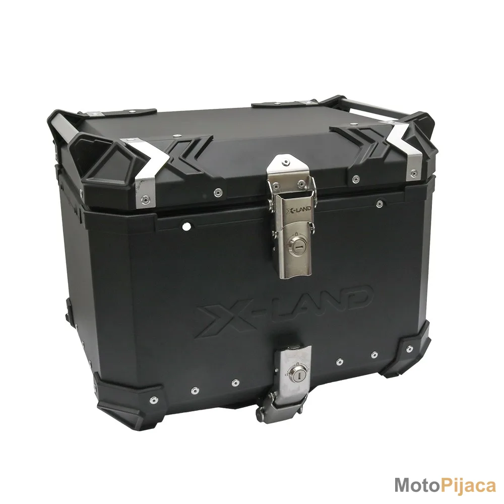 X-LAND KOFER ALU CRNI 45L - DD MOTO