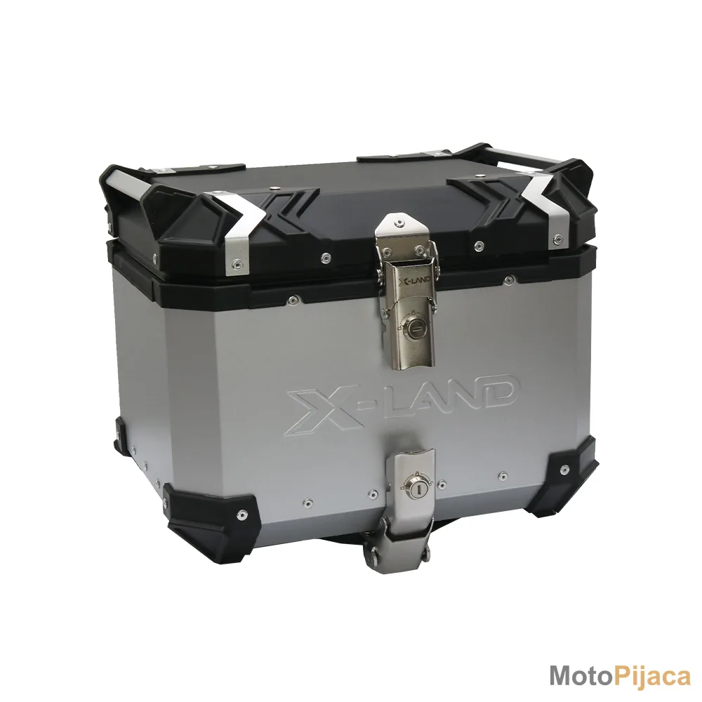 X-LAND KOFER ALU NIKLOVANI 40L - DD MOTO