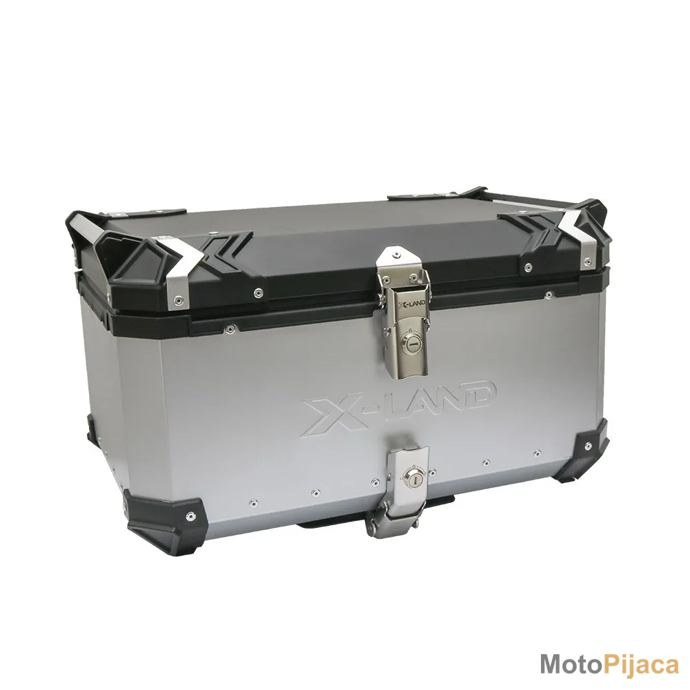 X-LAND KOFER ALU NIKLOVANI 65 L - DD MOTO