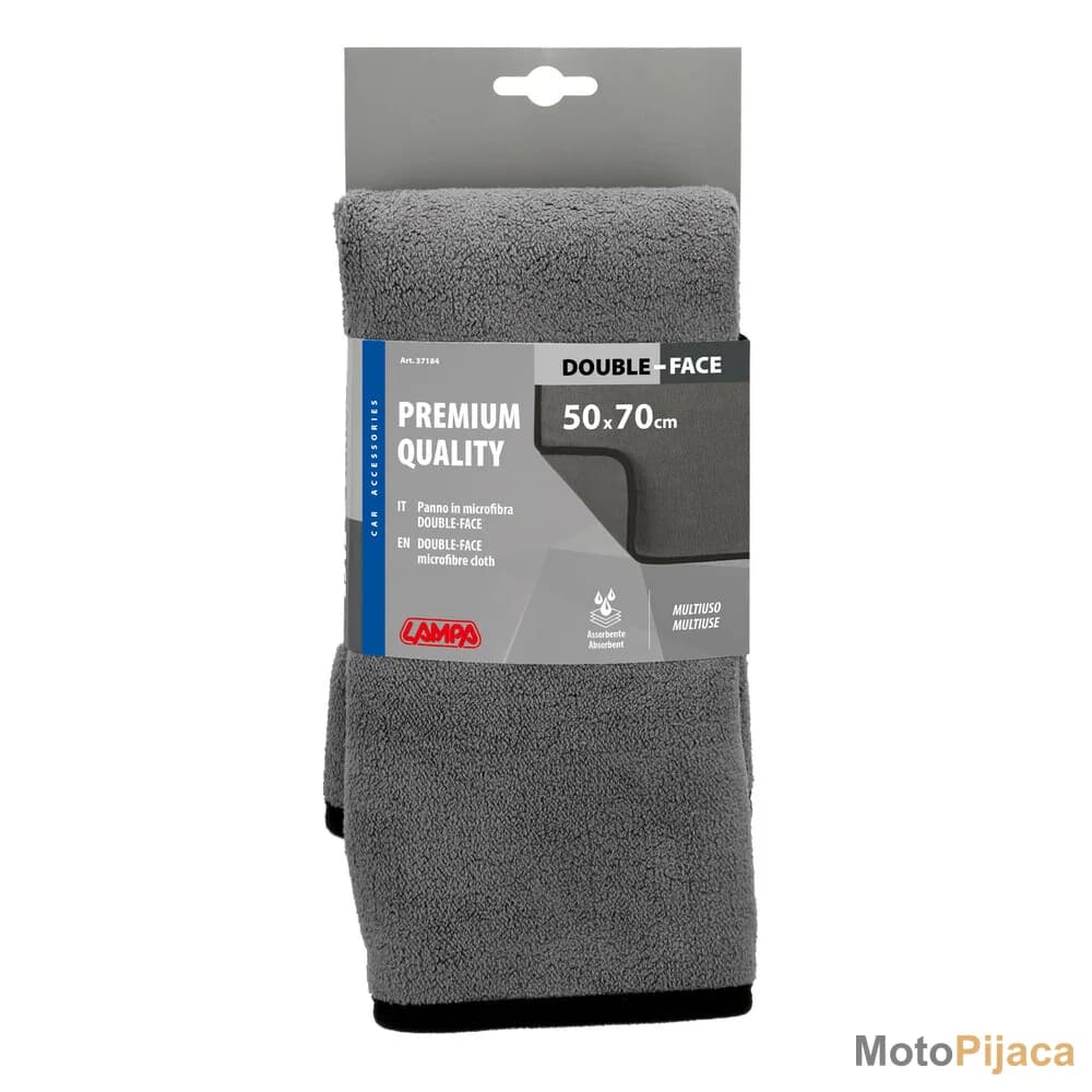 LAMPA PREMIUM MIKROFIBER KRPA - 50x70cm - SIVA 37184 - DD MOTO